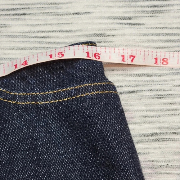 MAVI Jeans Alison Women's Two Pocket Dark Wash Denim Mini Skirt Size Medium - Picture 8 of 14